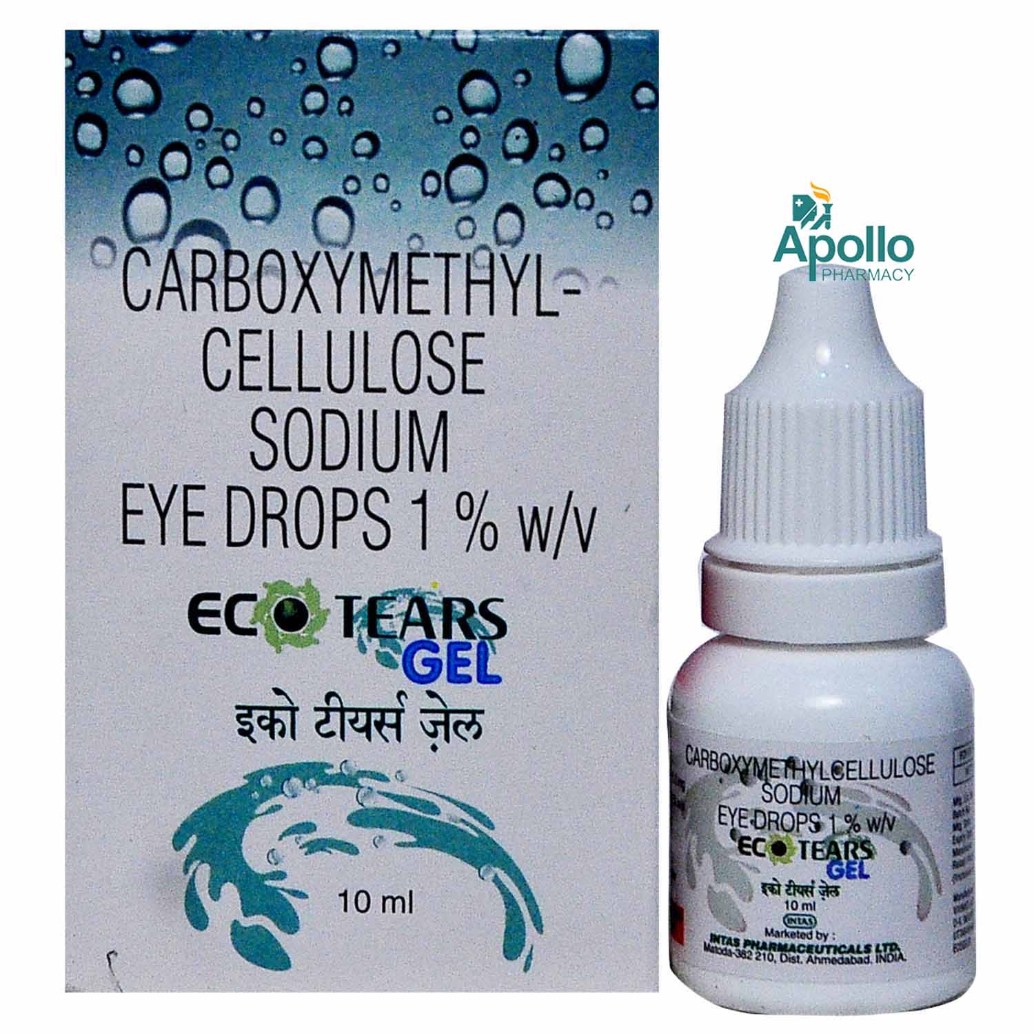 Eco Tears 1 Gel Eye Drops 10 ml Price, Uses, Side Effects, Composition