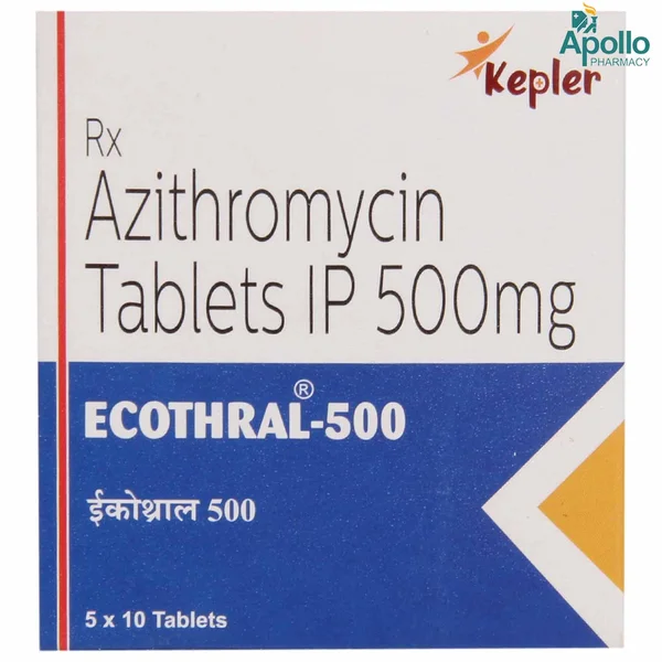 Ecothral 500 mg Tablet 5's