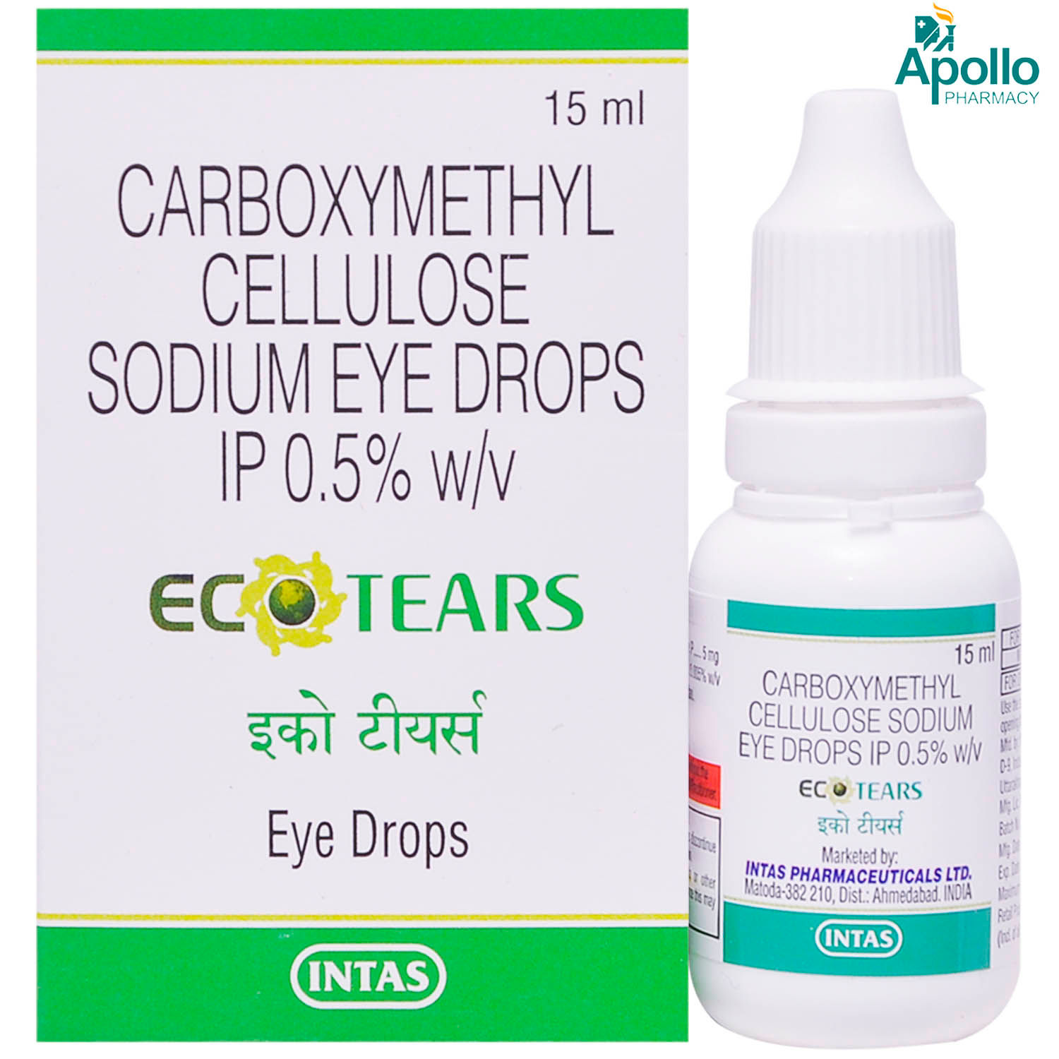 Eco Tears 0.5 Gel Eye Drops 15 ml Price, Uses, Side Effects, Composition Apollo Pharmacy