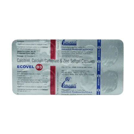 Ecovel D3 Tablet 10's