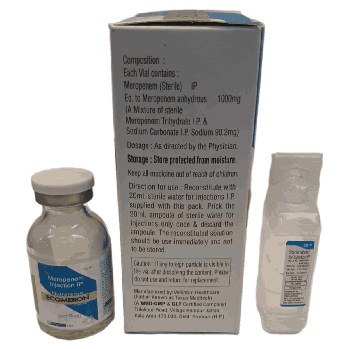 Nutraferon Ecomeron 1 gm Injection 1's, Pack of 1 INJECTION Nutraferon Ecomeron 1 gm Injection 1's, Pack of 1 INJECTION
