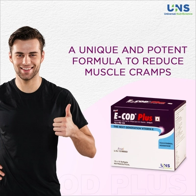 E-Cod Plus New Softgel Capsule 15's, Pack of 15