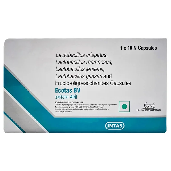 Ecotas Bv Capsule 10's, Pack of 10