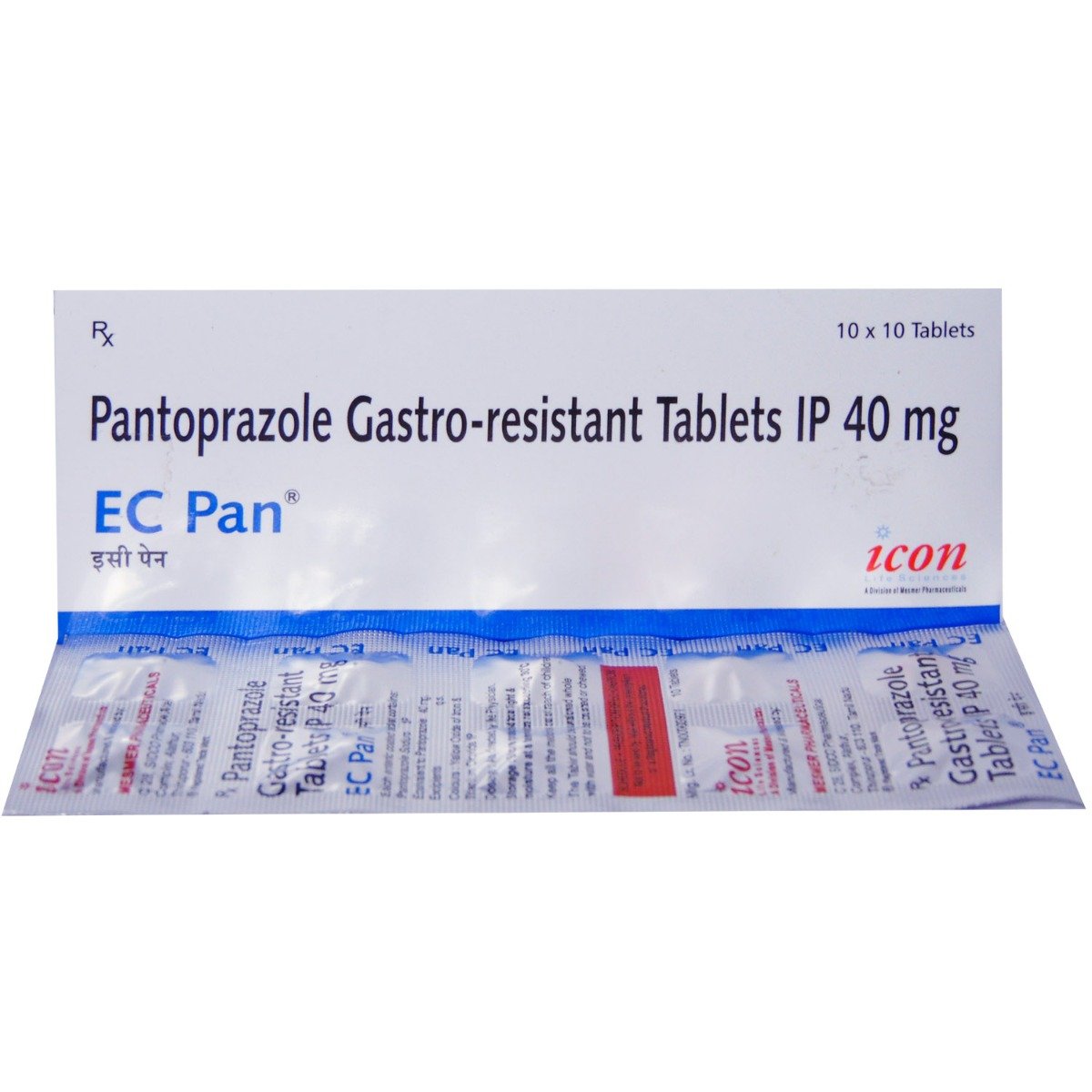 EC Pan Tablet 10's, Pack of 10 TABLETS EC Pan Tablet 10's, Pack of 10 TABLETS