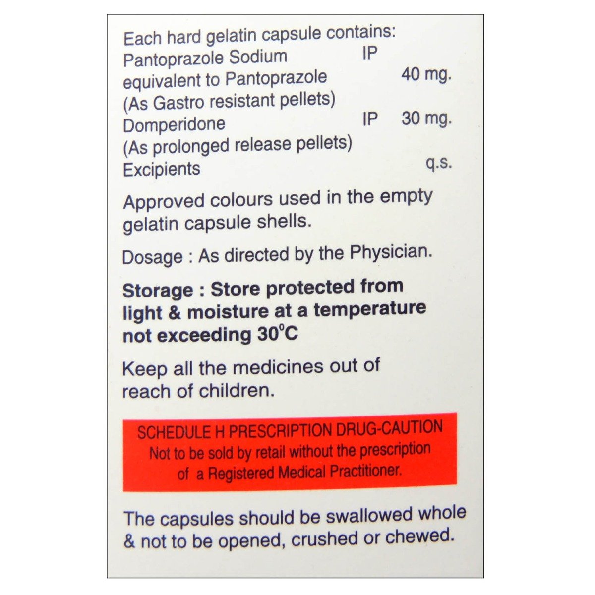 EC Pan DSR Tablet 10's, Pack of 10 TabletS EC Pan DSR Tablet 10's, Pack of 10 TabletS