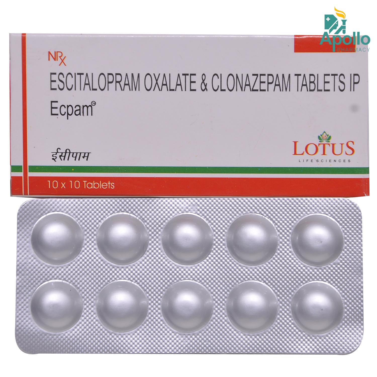 Ecpam Tablet 10's, Pack of 10 TabletS Ecpam Tablet 10's, Pack of 10 TabletS