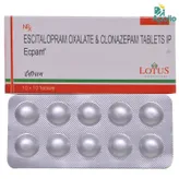 Ecpam Tablet 10's, Pack of 10 TabletS