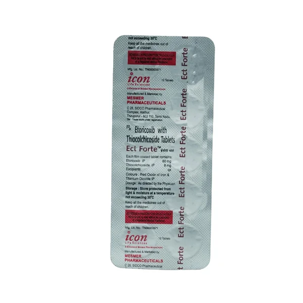 ECT Forte Tablet 10's, Pack of 10 TabletS