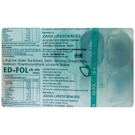 ED-Fol Tablet 10's