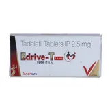 Edrive T 2.5 Tablet 10's, Pack of 10 TABLETS