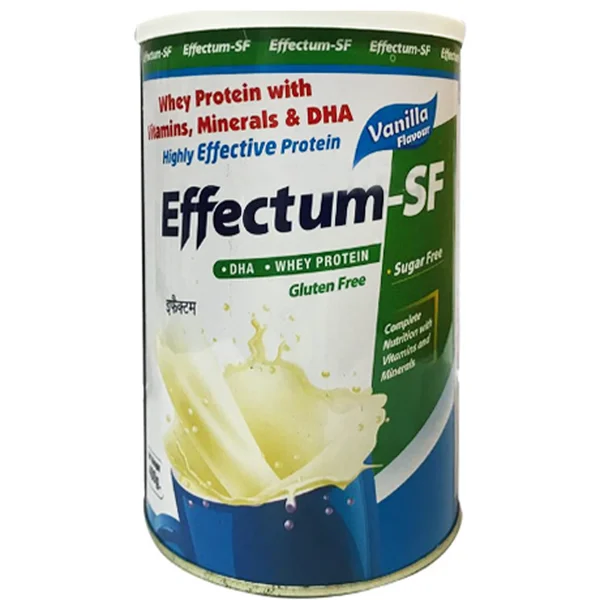 Effectum Sugar Free Vanilla Flavour Powder 400 gm, Pack of 1