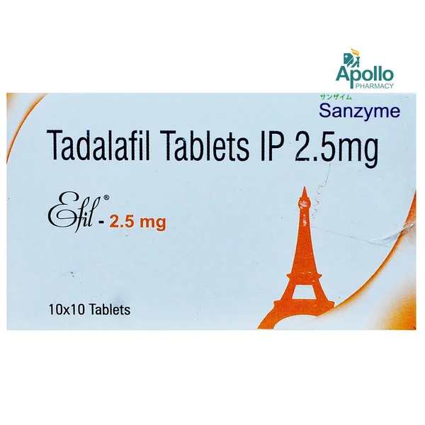 Efil-2.5 mg Tablet 10's, Pack of 10 TABLETS
