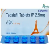 Efil-2.5 mg Tablet 10's, Pack of 10 TABLETS