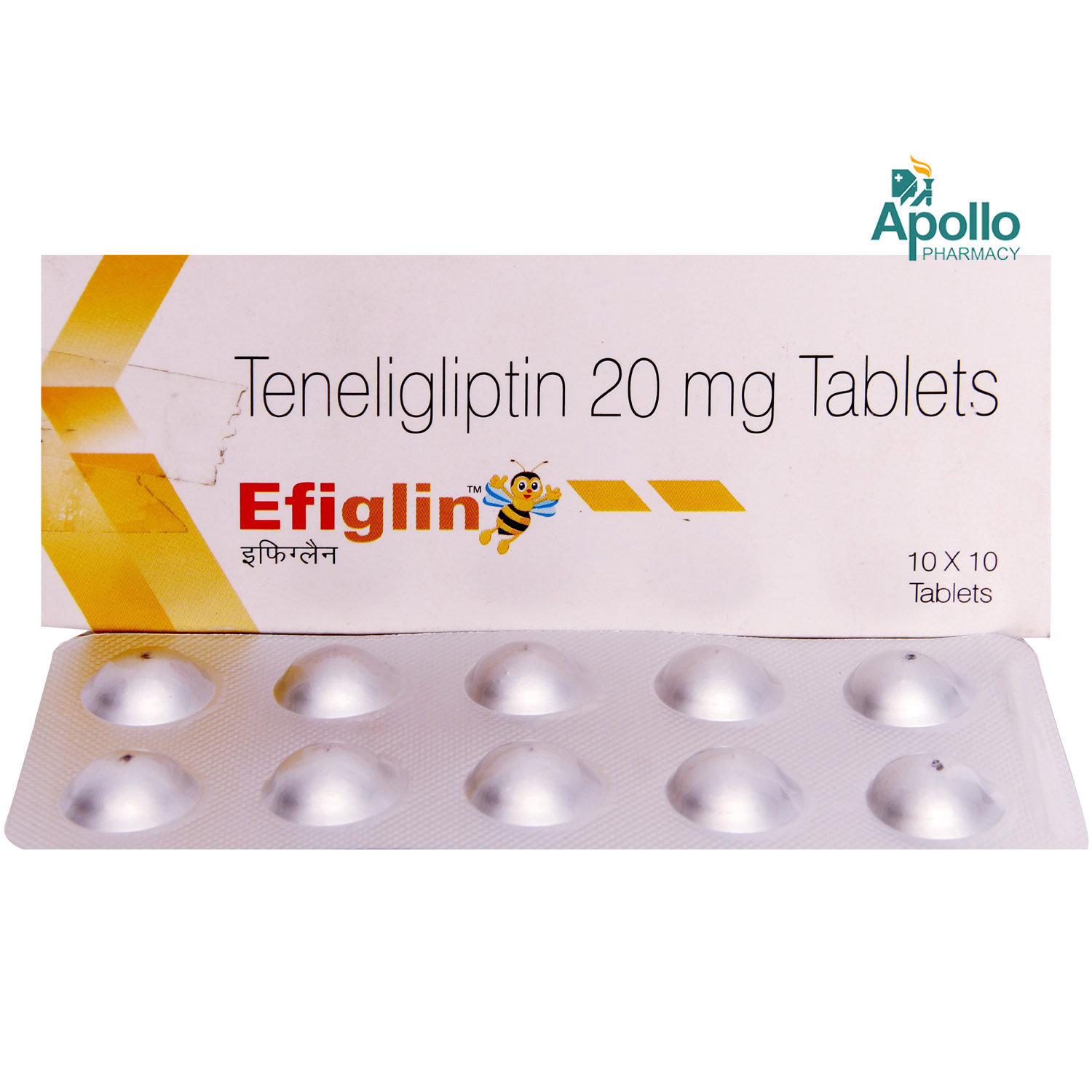 Efiglin Tablet 10's, Pack of 10 TABLETS Efiglin Tablet 10's, Pack of 10 TABLETS