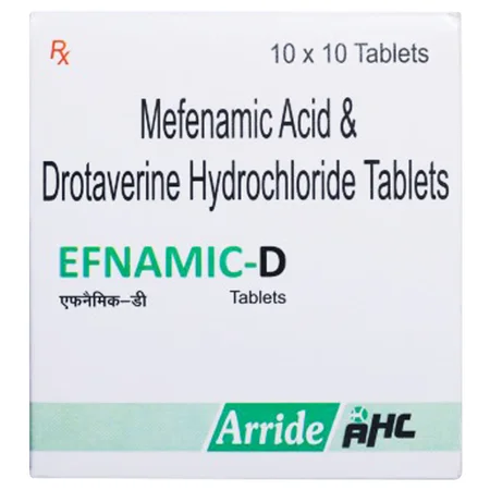 Efnamic-D 80/250 Tablet 10's