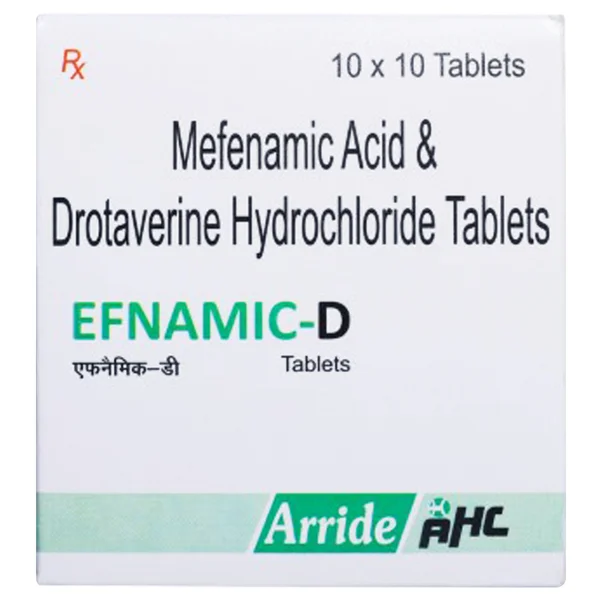 Efnamic-D 80/250 Tablet 10's