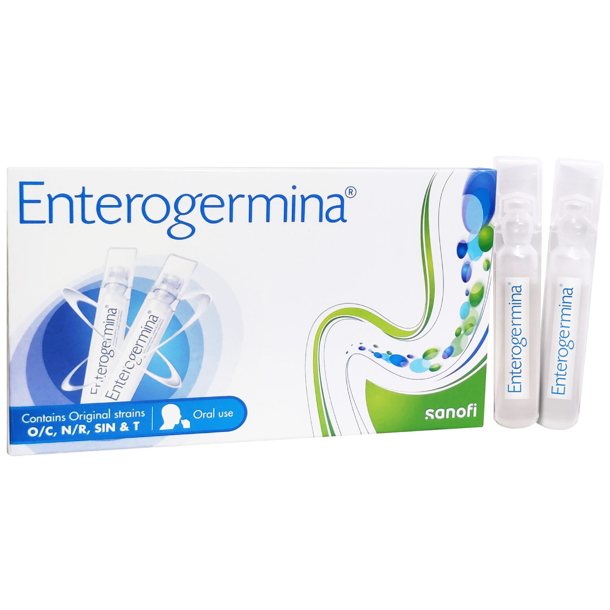 Enterogermina Suspension 10 x 5 ml, Pack of 10 SUSPENSIONS Enterogermina Suspension 10 x 5 ml, Pack of 10 SUSPENSIONS