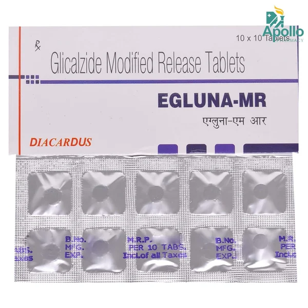 EGLUNA MR TABLET 10'S