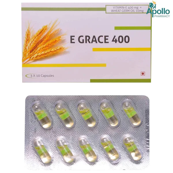 E Grace 400Mg Capsule 10'S