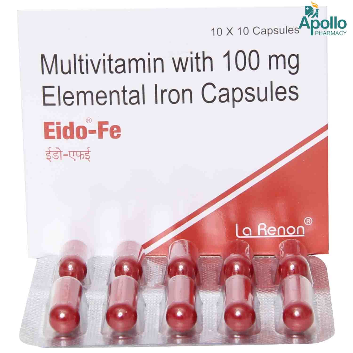 Eido-Fe Capsule 10's, Pack of 10 Eido-Fe Capsule 10's, Pack of 10