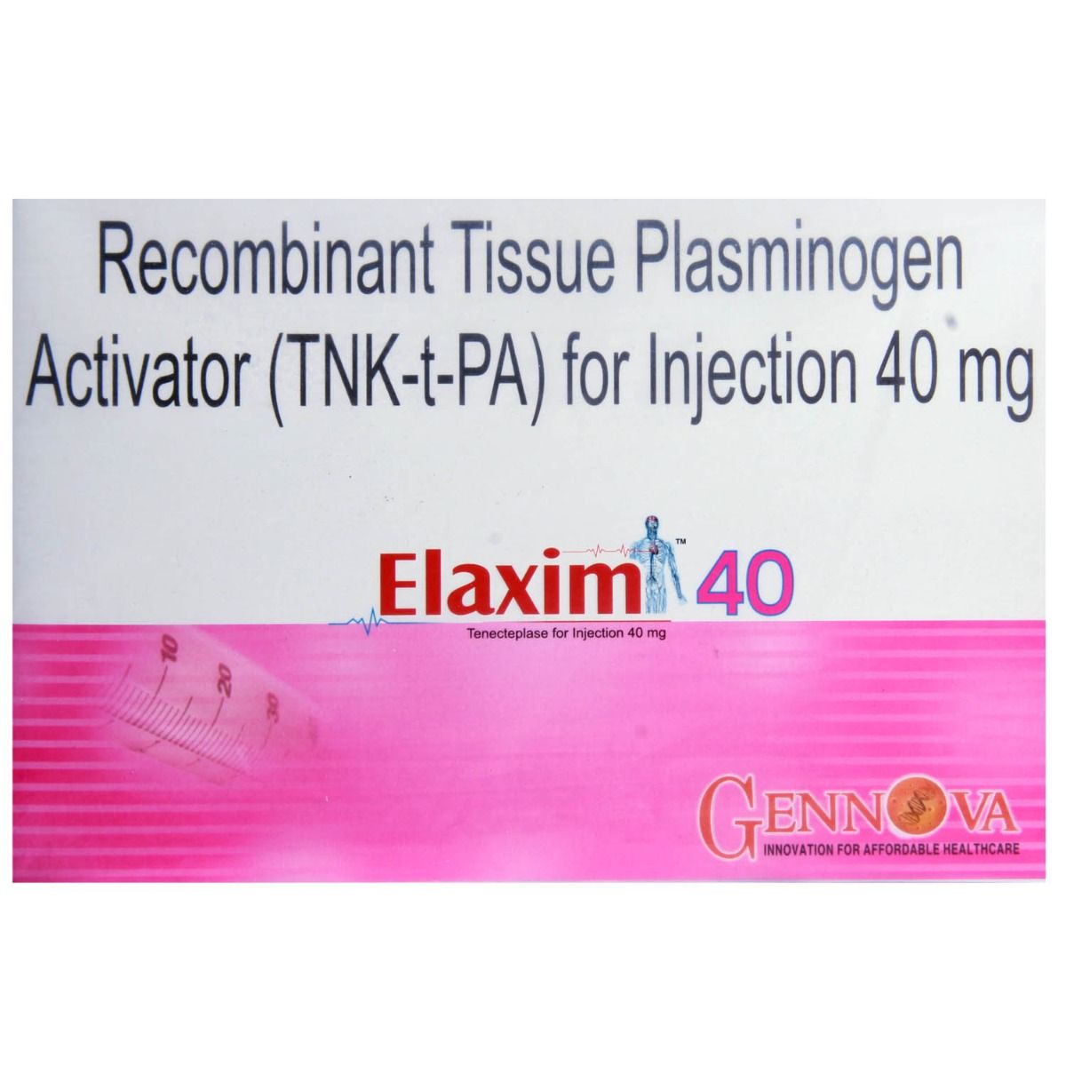 Buy ELAXIM 40MG INJECTION Online