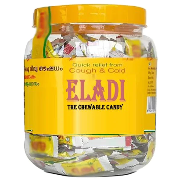 Eladi Cough &amp; Cold Chewable, 200 Tablets, Pack of 1
