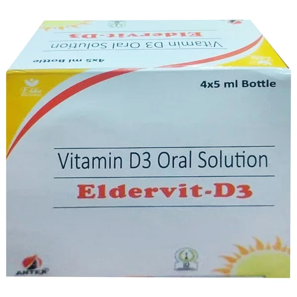 Eldervit-D3 Oral Solution 5 ml