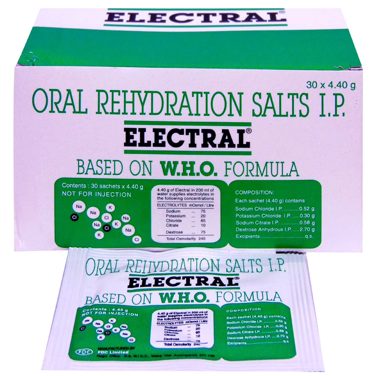 Electral Sachet 4.4 gm, Pack of 1 POWDER Electral Sachet 4.4 gm, Pack of 1 POWDER