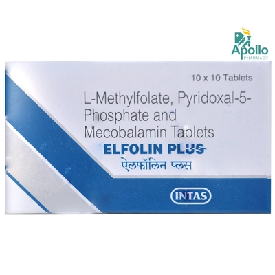 Elfolin Plus Tablet 10's, Pack of 10