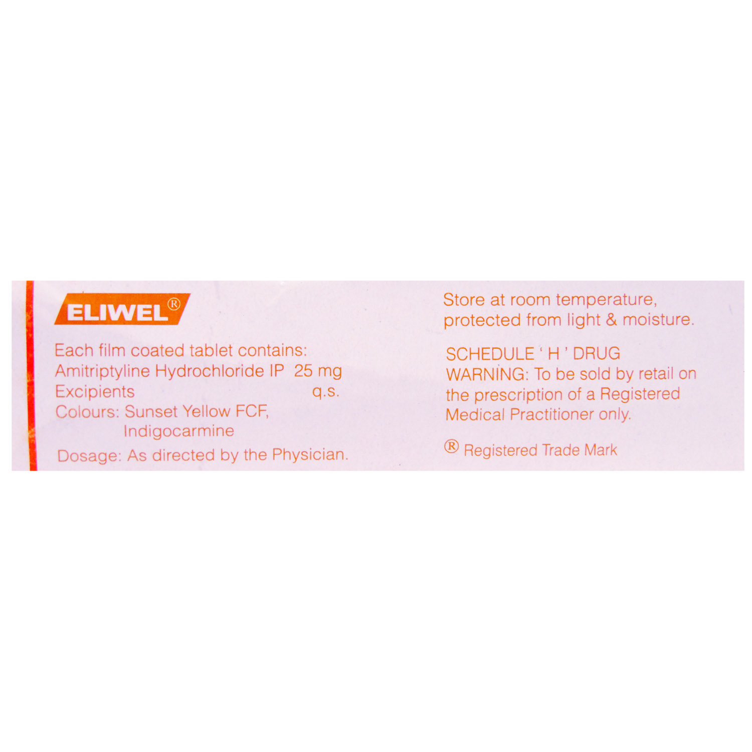 Eliwel Tablet 10's, Pack of 10 TABLETS Eliwel Tablet 10's, Pack of 10 TABLETS