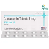 Elicia 8 Tablet 10's, Pack of 10 TABLETS
