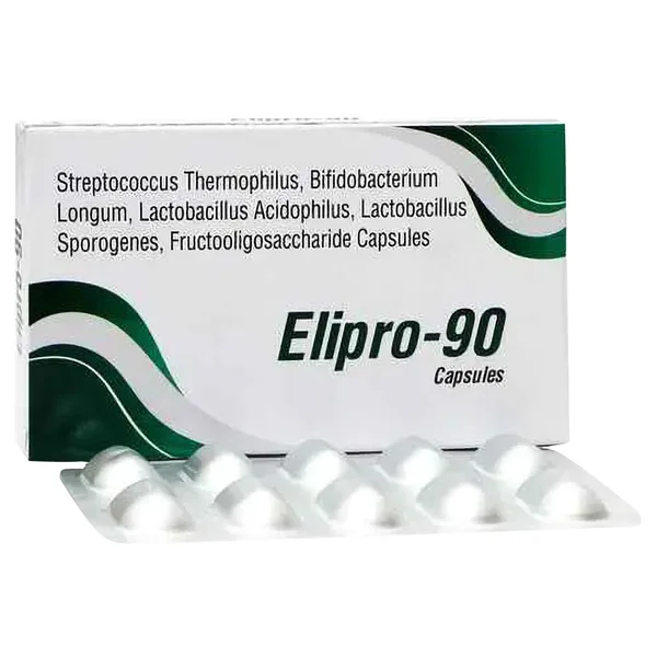 Elipro-90 Capsule 10's