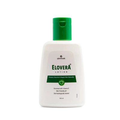 Elovera Lotion 150 ml | Aloe Vera &amp; Vitamin E | Protects &amp; Nourishes Skin | Moisturising Lotion, Pack of 1