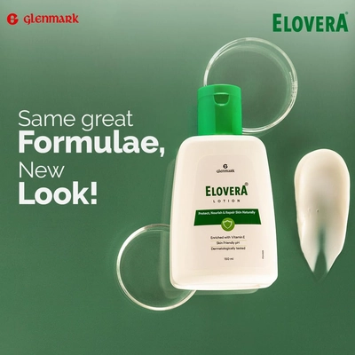 Elovera Lotion 150 ml | Aloe Vera &amp; Vitamin E | Protects &amp; Nourishes Skin | Moisturising Lotion, Pack of 1