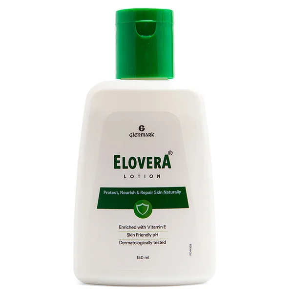 Elovera Lotion 150 ml | Aloe Vera &amp; Vitamin E | Protects &amp; Nourishes Skin | Moisturising Lotion, Pack of 1