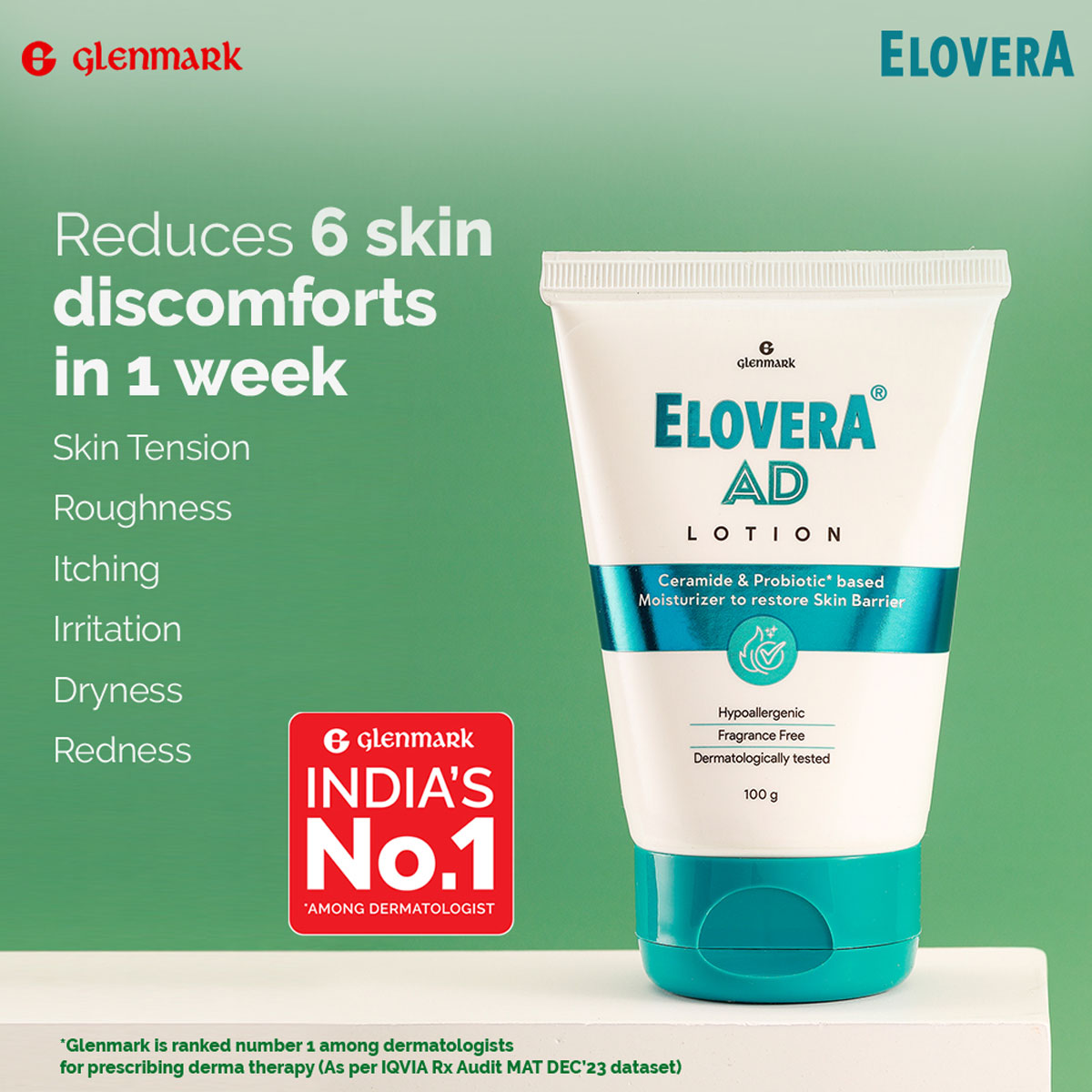 Elovera AD Lotion 100 gm, Pack of 1 Elovera AD Lotion 100 gm, Pack of 1