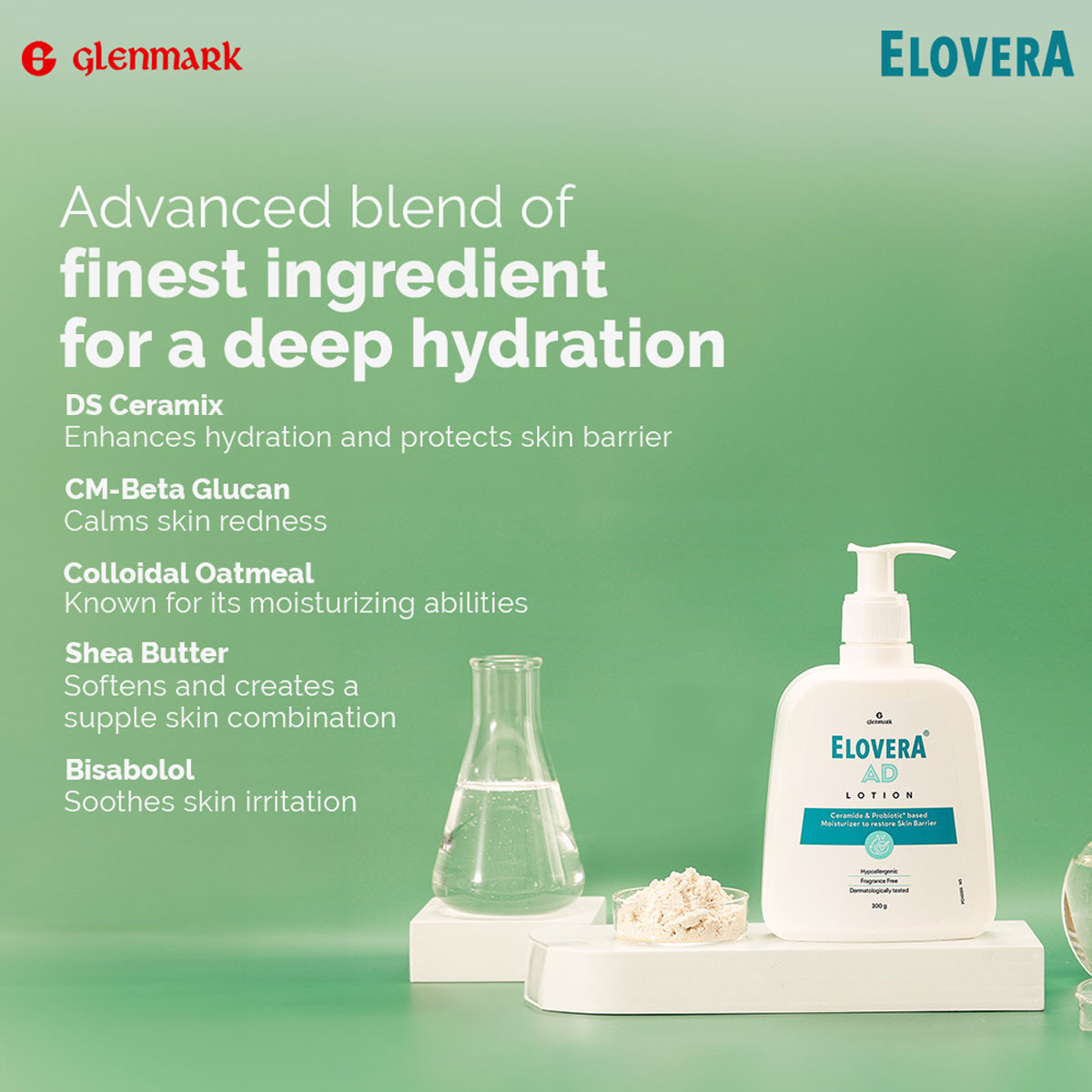 Elovera AD Lotion 300 gm, Pack of 1 Elovera AD Lotion 300 gm, Pack of 1