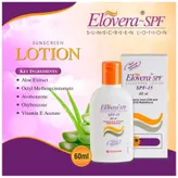 Elovera SPF 15 Sunscreen Lotion, 60 ml, Pack of 1