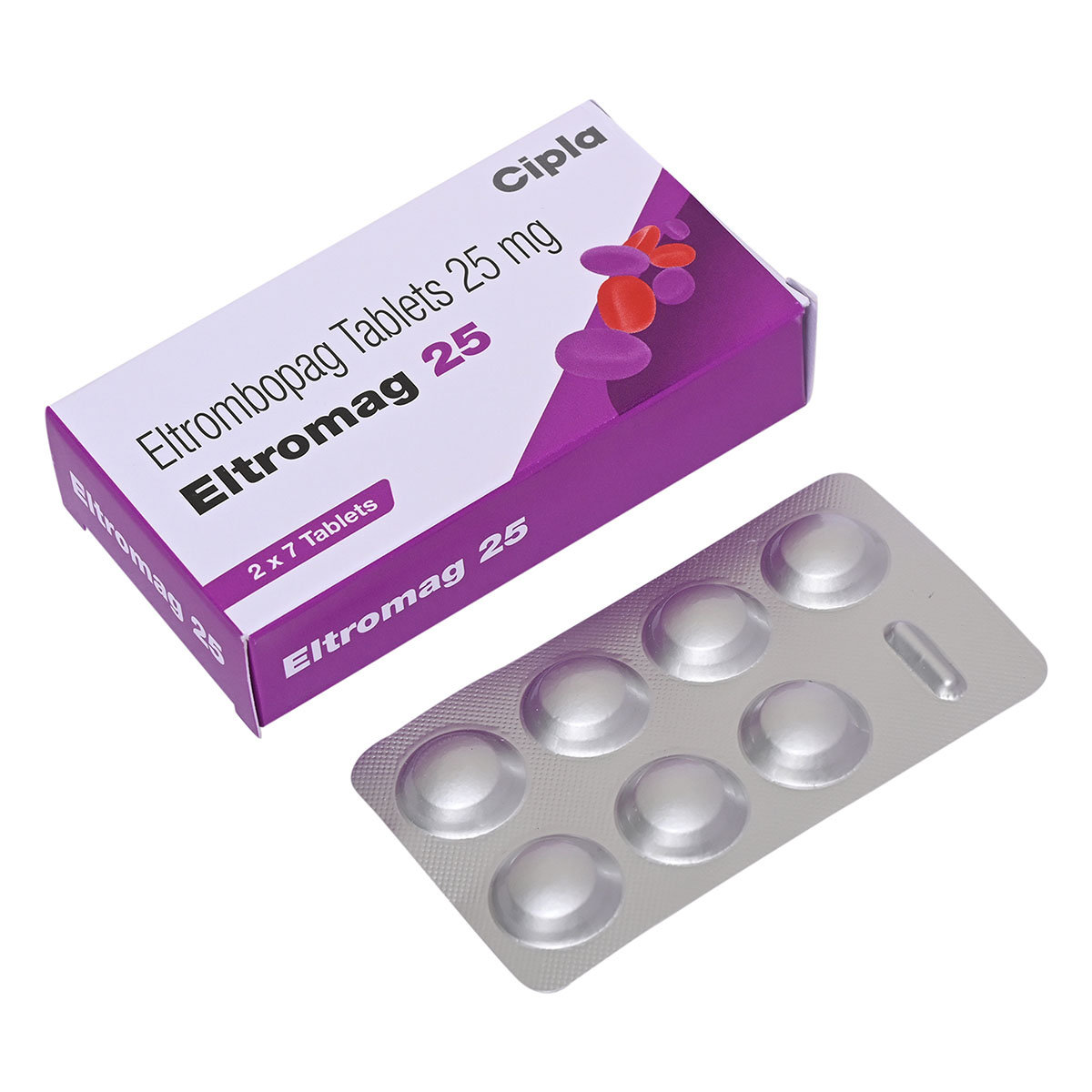 Eltromag 25 Tablet 7's, Pack of 7 TabletS Eltromag 25 Tablet 7's, Pack of 7 TabletS