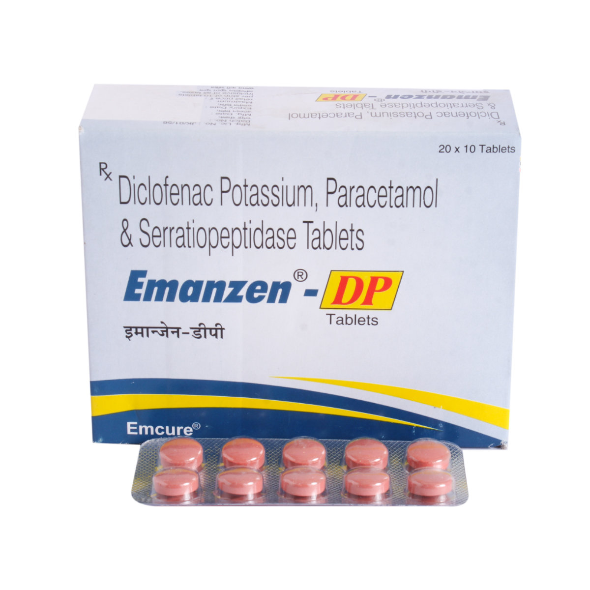 Emanzen DP Tablet 10's, Pack of 10 TabletS Emanzen DP Tablet 10's, Pack of 10 TabletS