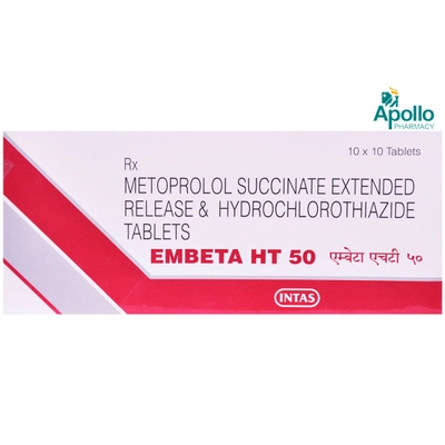 Embeta HT 50 Tablet 10's, Pack of 10 TABLETS