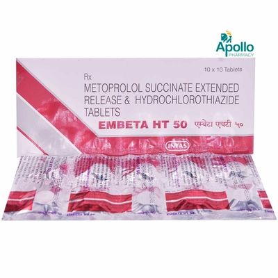 Embeta HT 50 Tablet 10's, Pack of 10 TABLETS