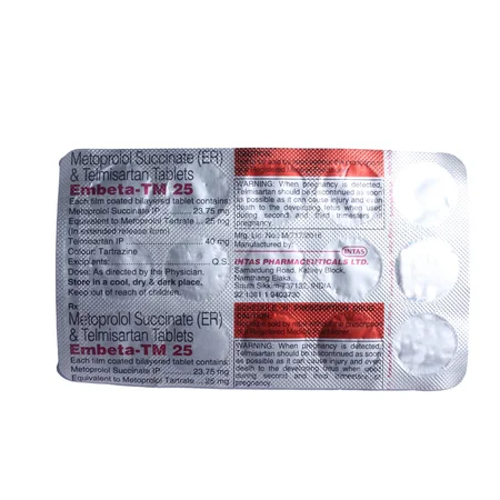 Embeta-TM 25 Tablet 15's