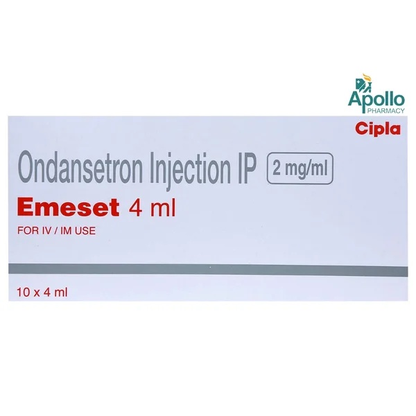 Emeset Injection 10X4 ml, Pack of 10 InjectionS