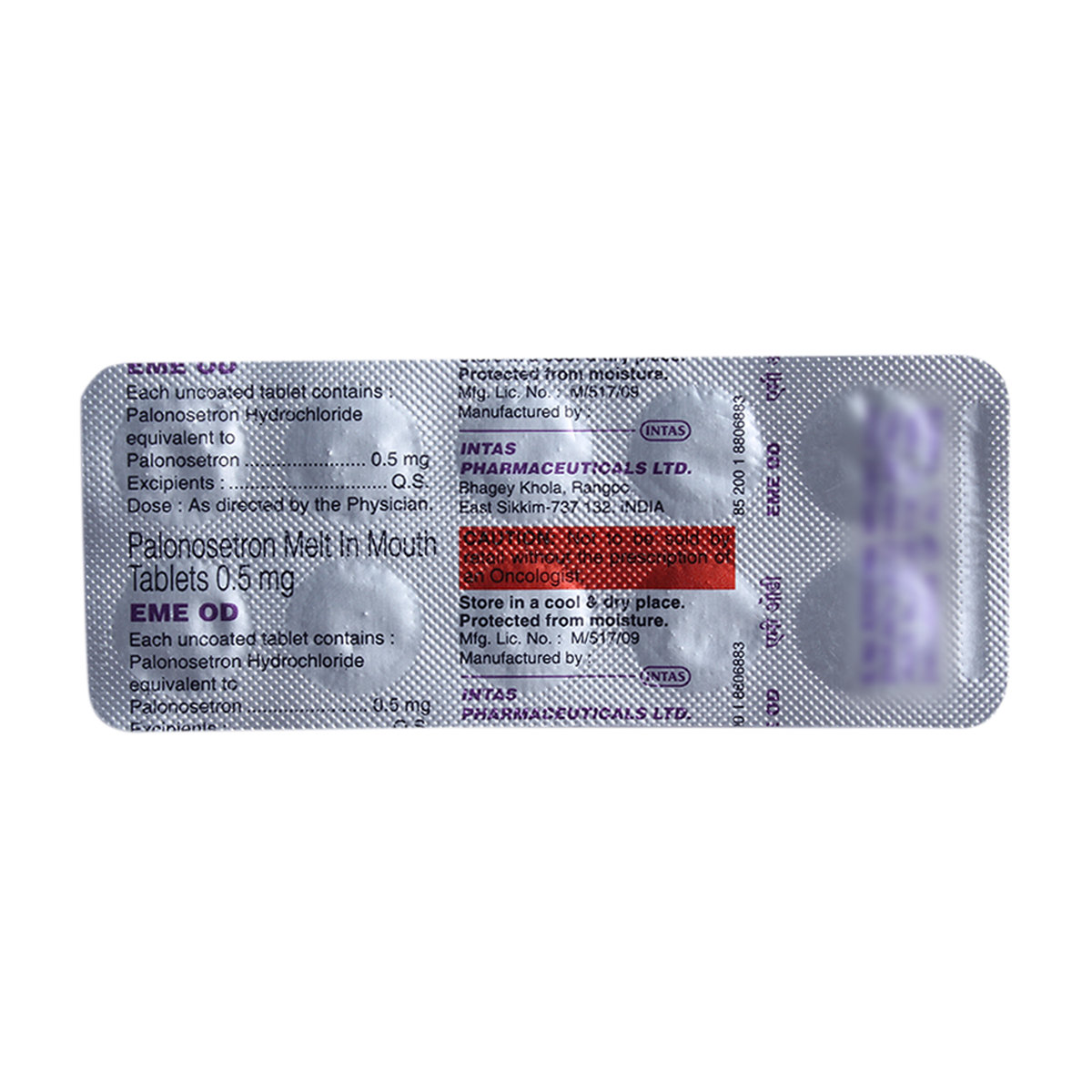 EME OD 0.5 mg Tablet 10's, Pack of 10 TabletS EME OD 0.5 mg Tablet 10's, Pack of 10 TabletS