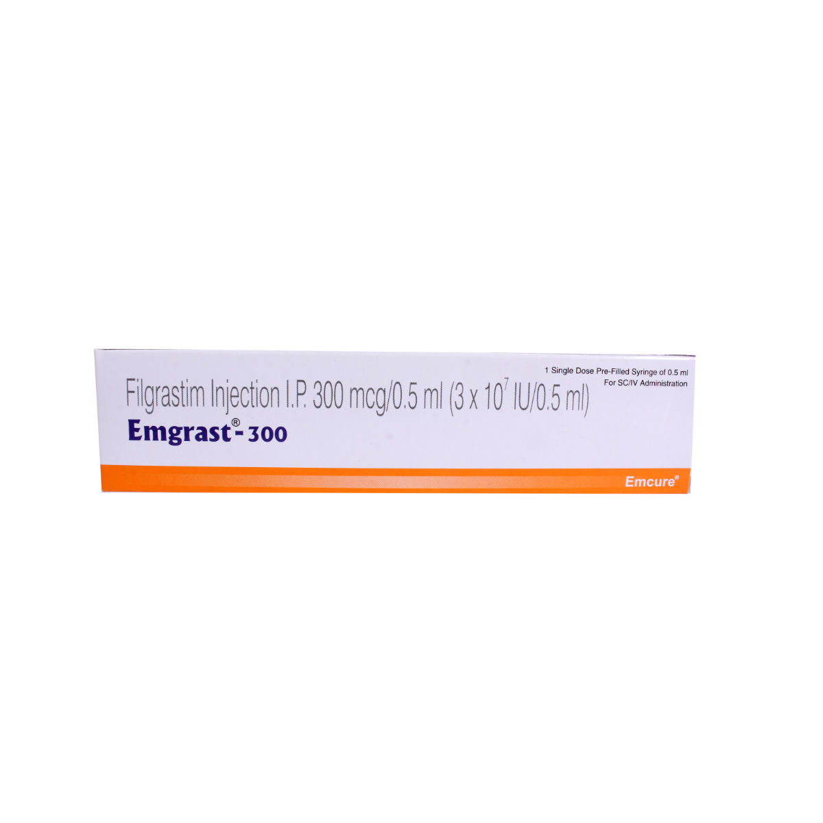 Buy Emgrast 300 mcg Injection 0.5 ml Online