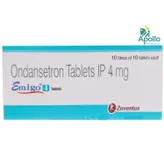 Emigo 4 mg Tablet 10's, Pack of 10 TabletS