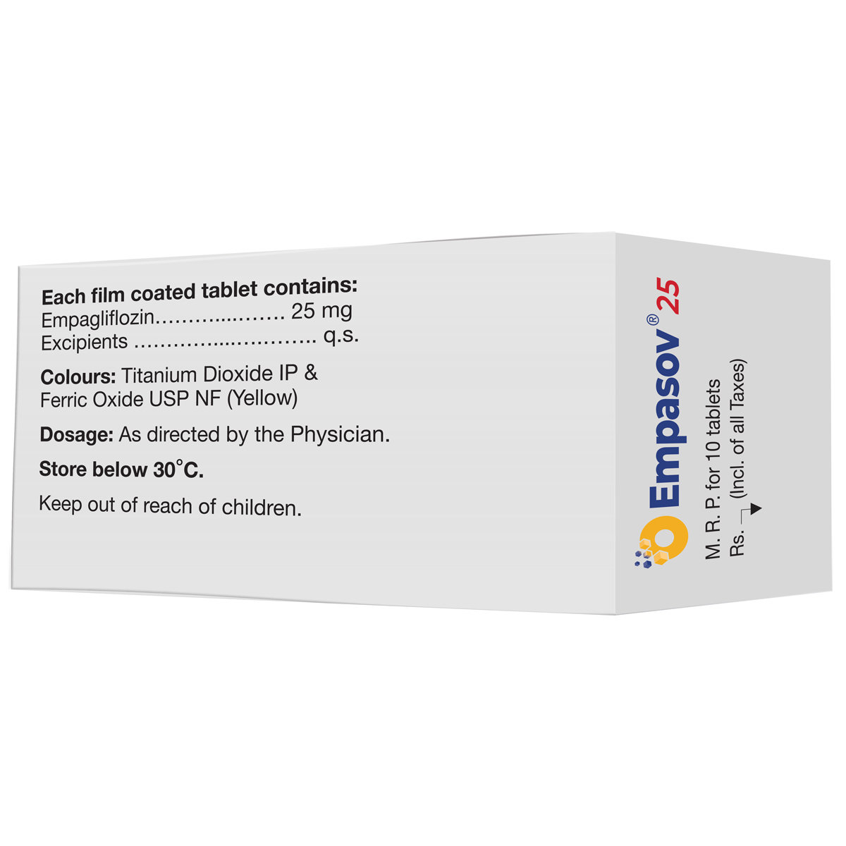 Empasov 25 Tablet 10's, Pack of 10 Empasov 25 Tablet 10's, Pack of 10