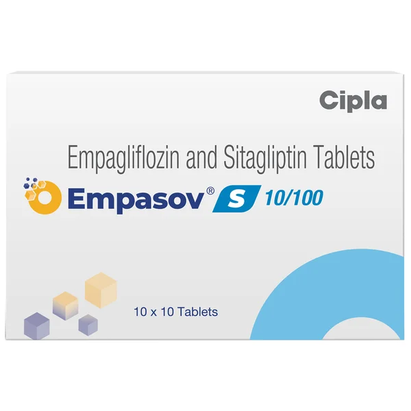 Empasov S 10/100 Tablet 10's, Pack of 10