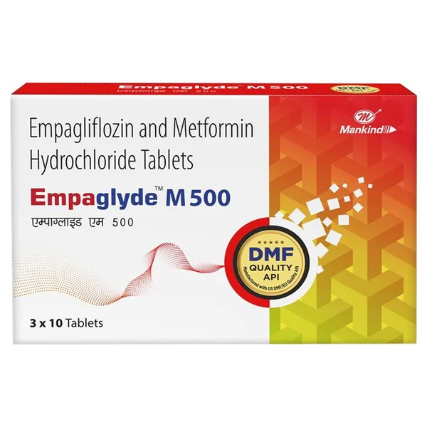 Empaglyde M 500 Tablet 10's